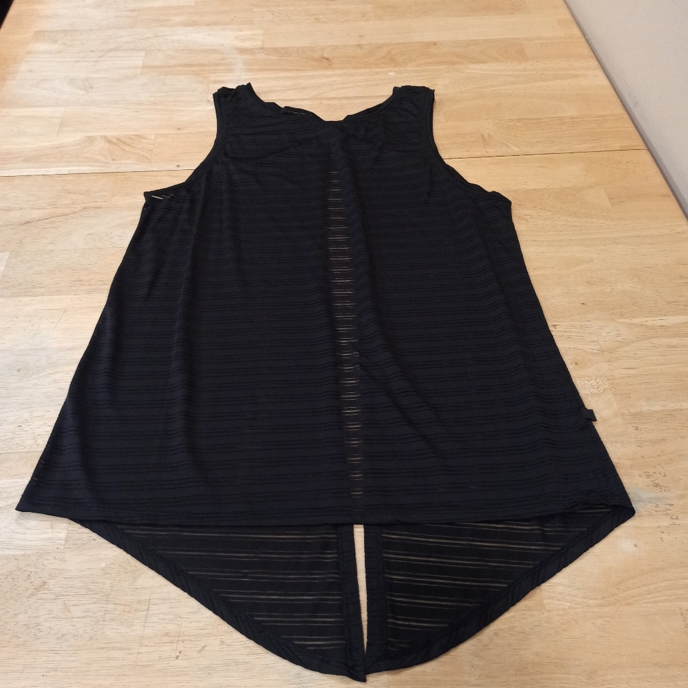 Lululemon Women's Meet Halfway Tank*Striped Black Size 8 - Picture 13 of 16